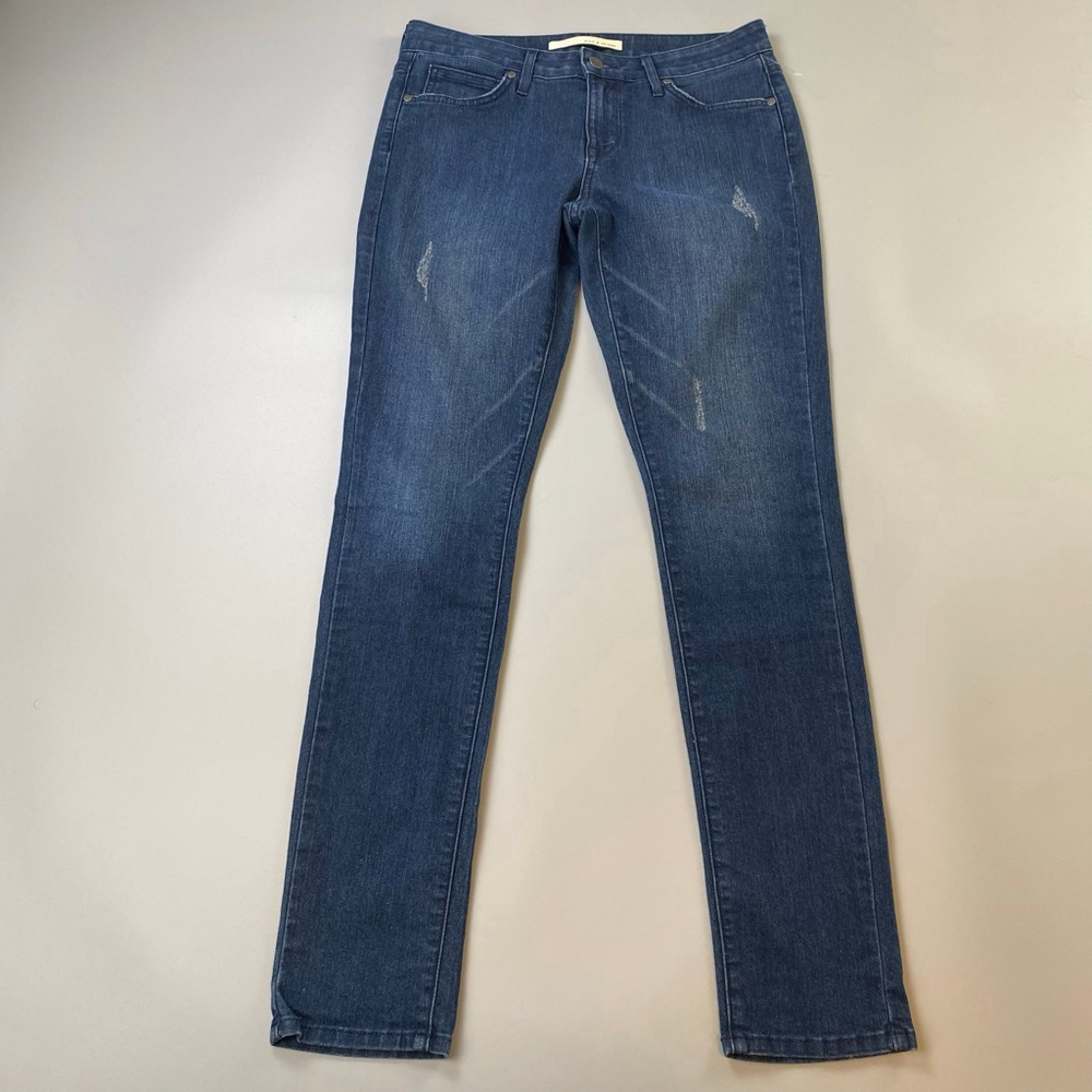 Women's RICH & SKINNY Blue Distressed Skinny Jeans Size 28 USA - Picture 2 of 14